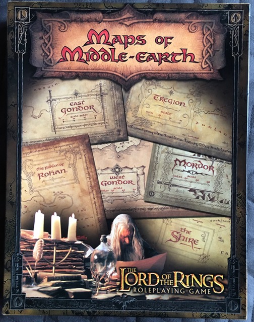 Maps of Middle Earth: The Lord of the Rings Map Set (RPG) - Rateliff, John