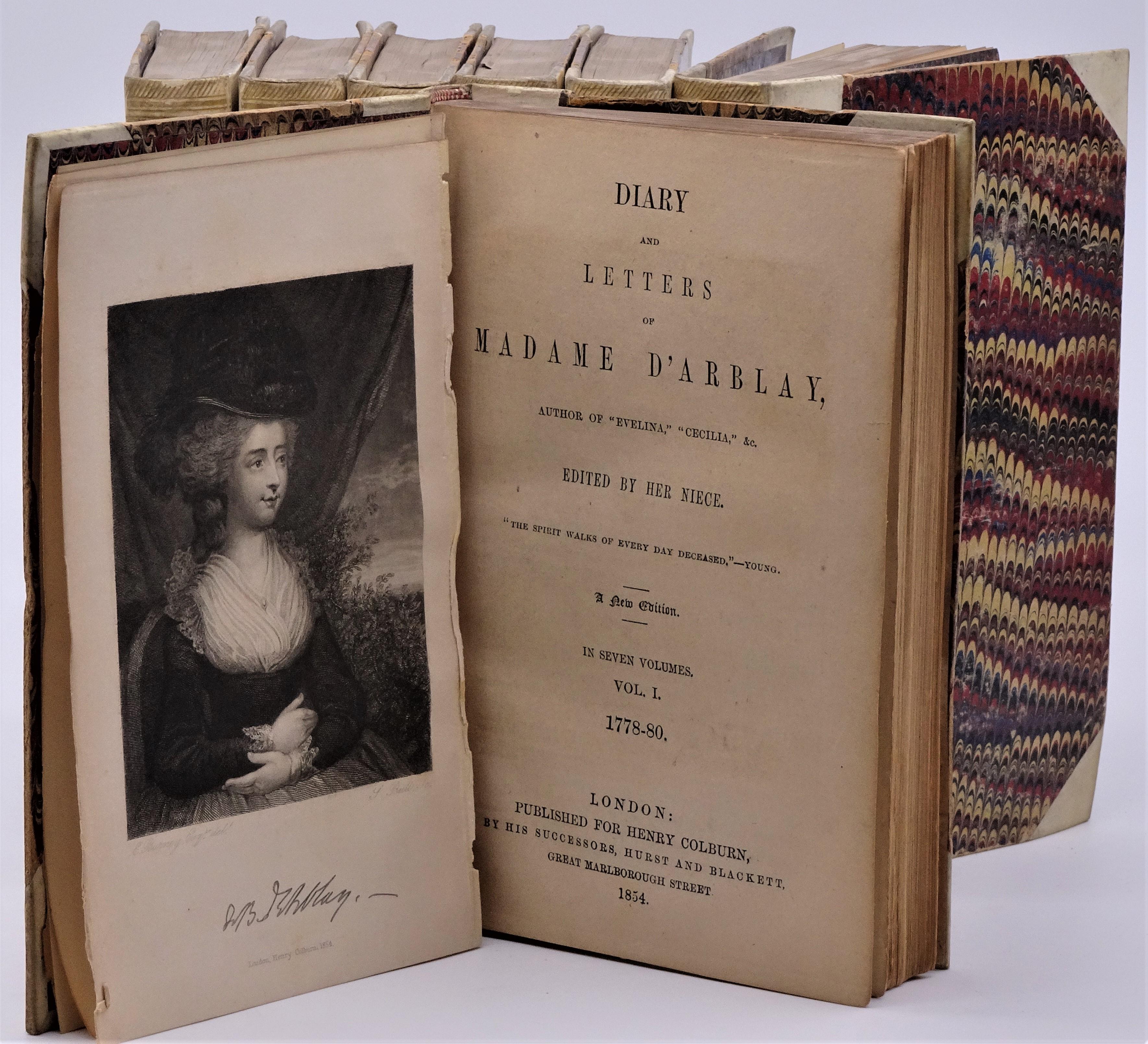 Diary and Letters of Madame D'Arblay, Edited by Her Niece. In Seven