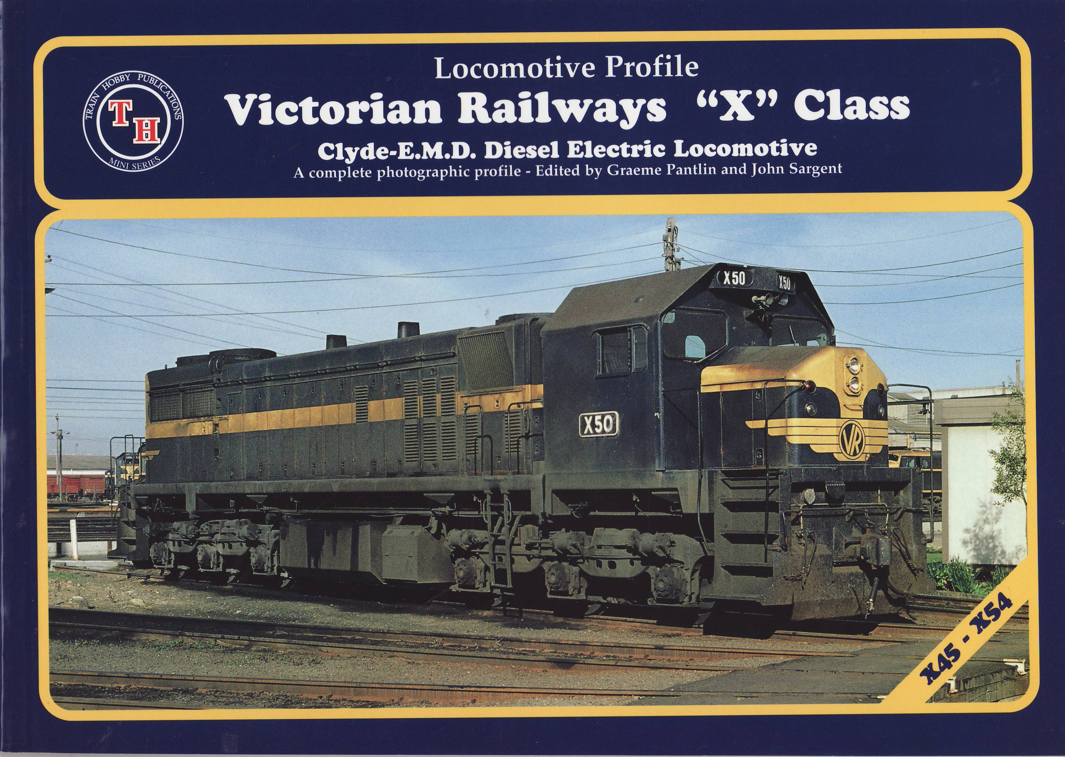 Victorian Railways X Class Clyde EMD Diesel Electric Locomotive - X45 ...
