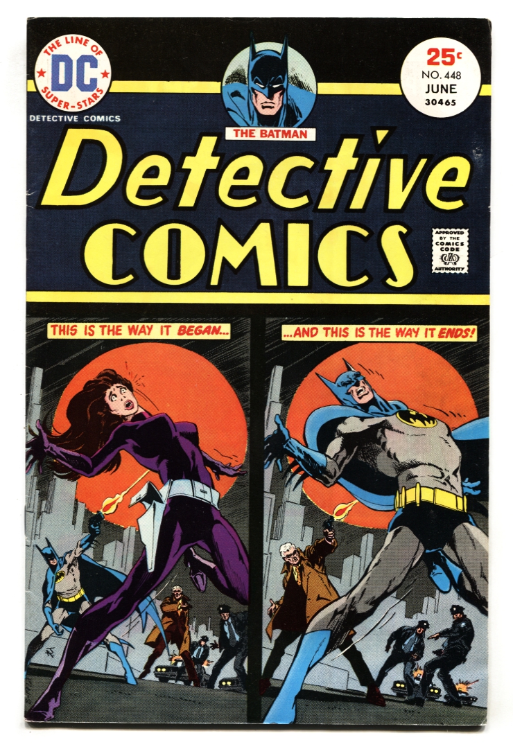 DETECTIVE COMICS #448 1975 BATMAN comic book- VF-: (1975) Comic | DTA  Collectibles