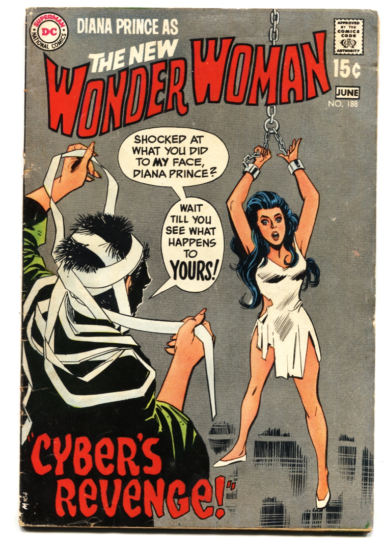 Wonder woman chained