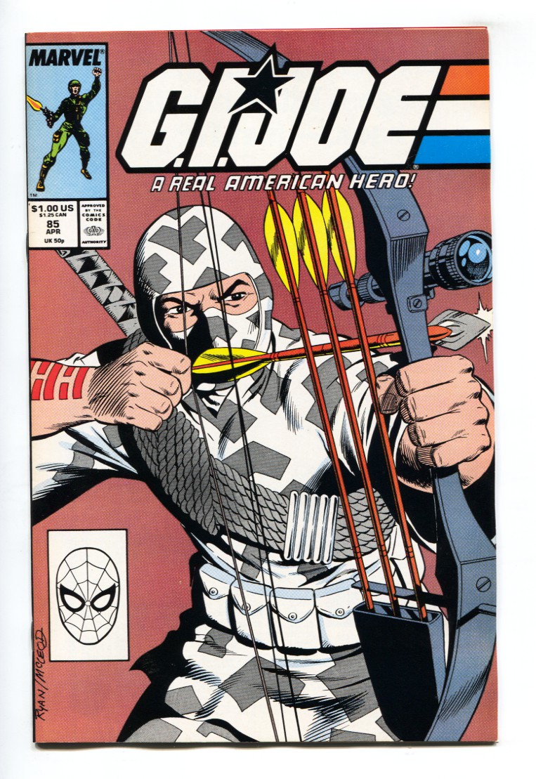 . JOE, A Real American Hero #85 Storm Shadow cover-1989 Comic book--NM-: (1989) Comic | DTA Collectibles . JOE, A Real American Hero #85 Storm Shadow cover-1989 Comic book--NM-: (1989) Comic | DTA Collectibles