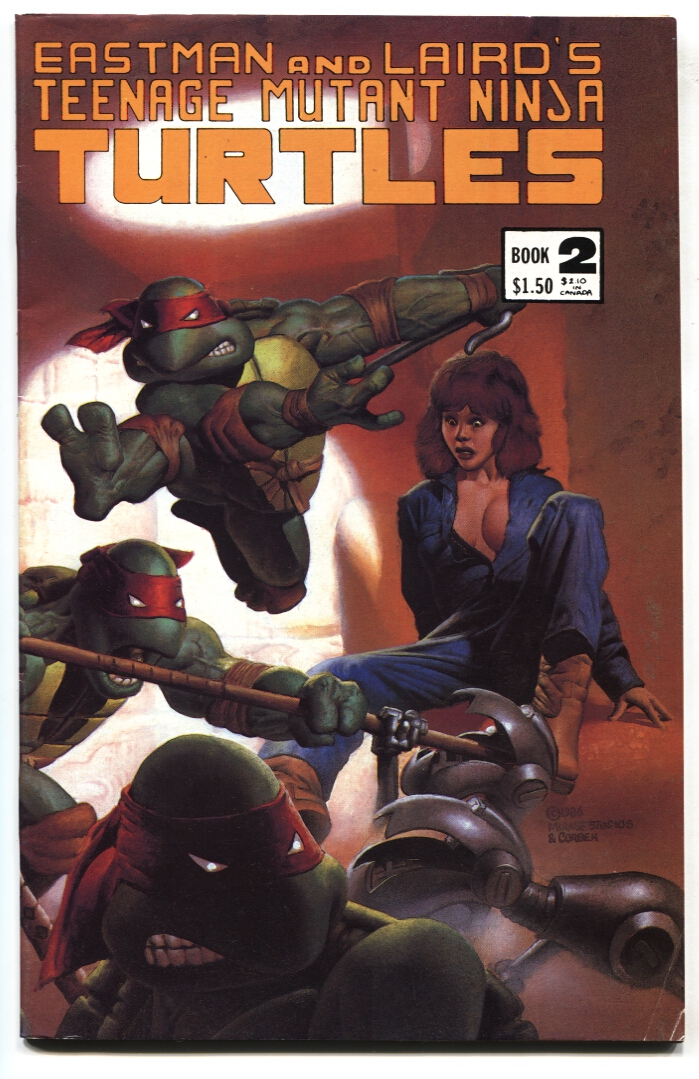 Teenage Mutant Ninja Turtles #2 3rd print comic book 1984: (1984) Fumetto