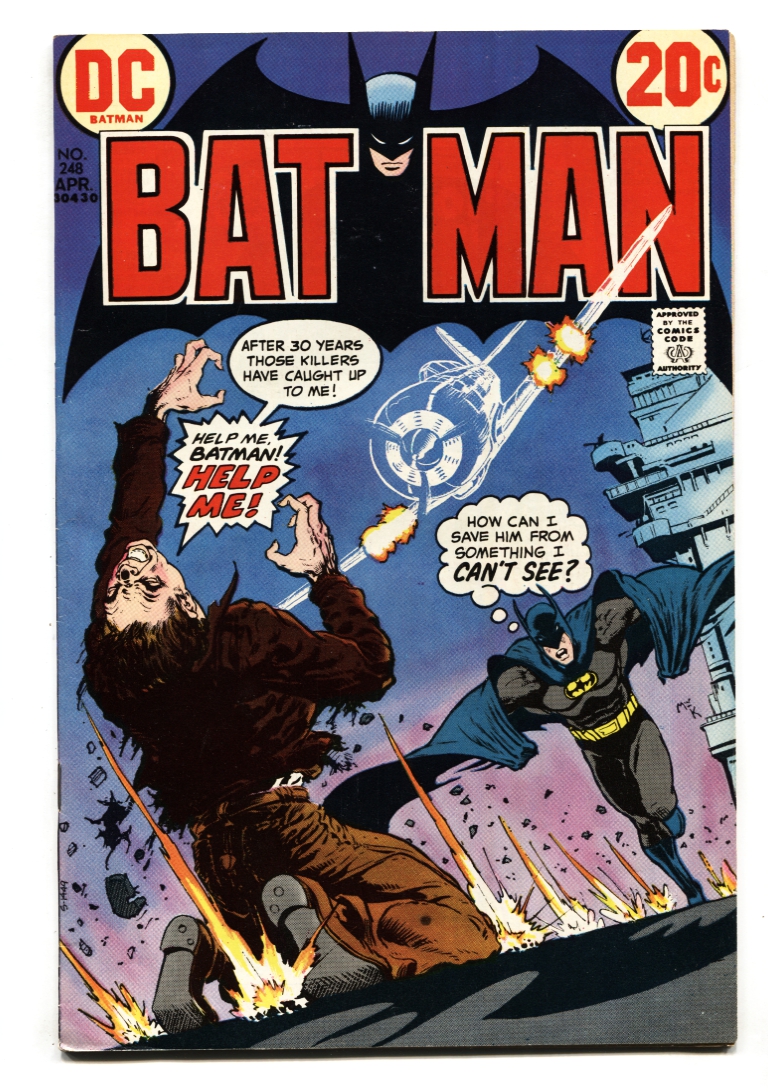 Batman #248 1973-DC-Mike Kaluta cover art-Dick Giordano art-VF: (1973)  Comic | DTA Collectibles