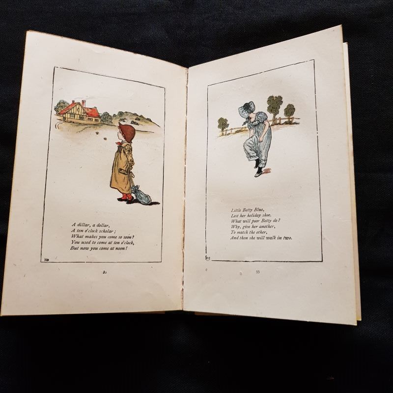 Mother Goose or the Old Nursery Rhymes. Illustrated by Kate Greenaway ...