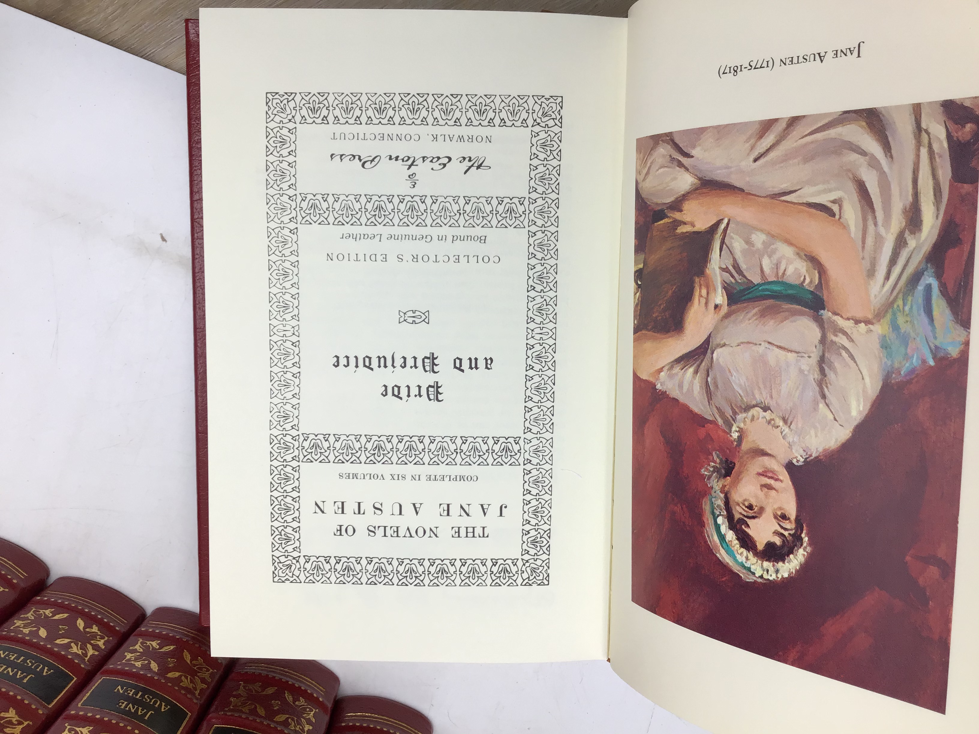 The Novels of Jane Austen (complete Easton Press deluxe set of: Emma