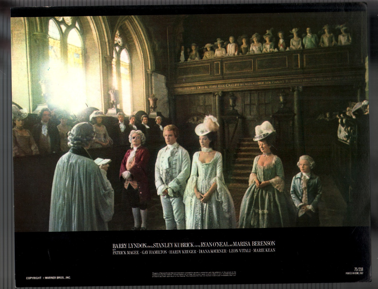 Barry Lyndon-Lobby Card-1975-Marisa Berenson-Robert Morely-Ryan O'Neal:  (1975) Photograph | DTA Collectibles, image size:1489x1139