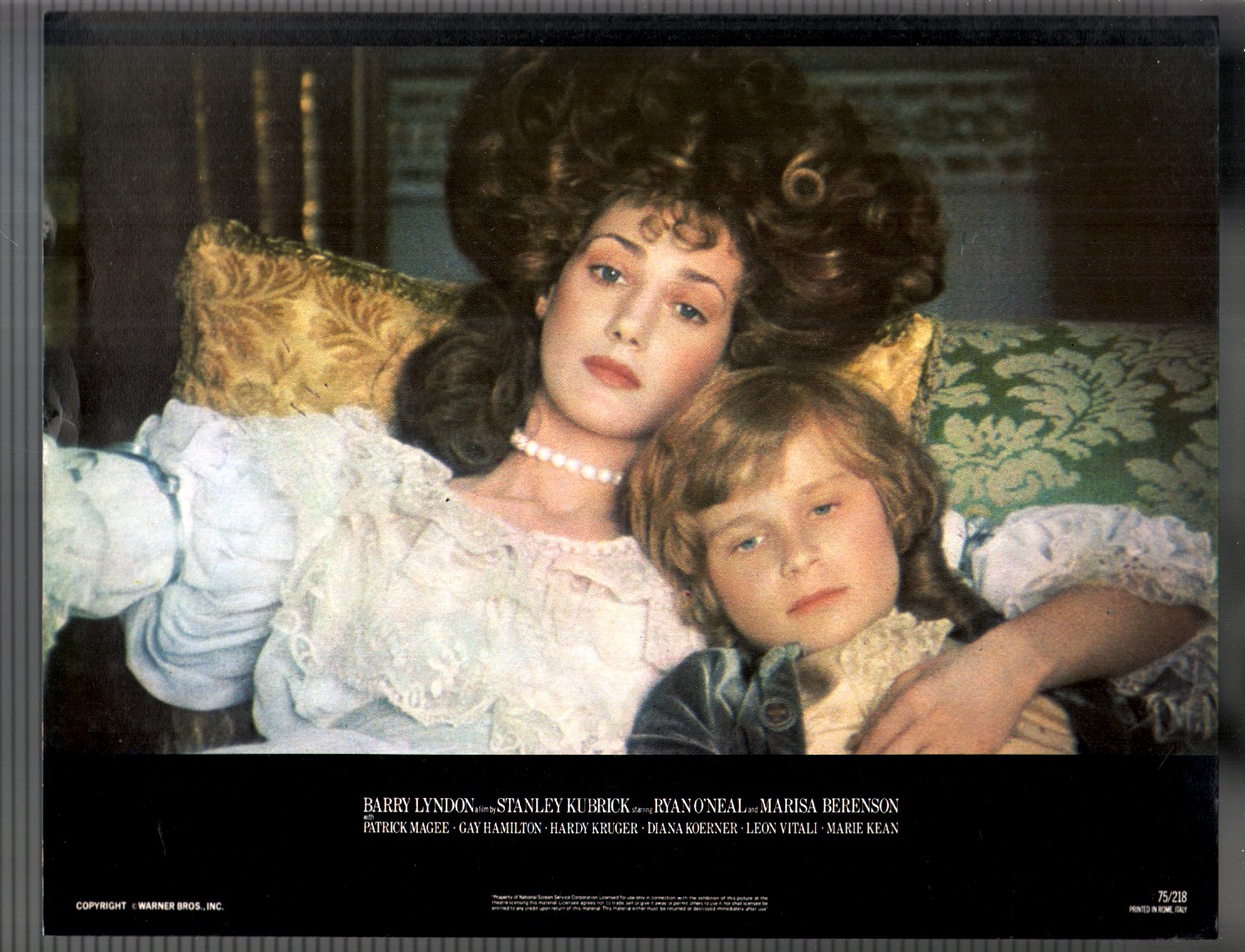 Barry Lyndon-Lobby Card-1975-Marisa Berenson-Robert Morely: (1975)  Photograph | DTA Collectibles, image size:1489x1139