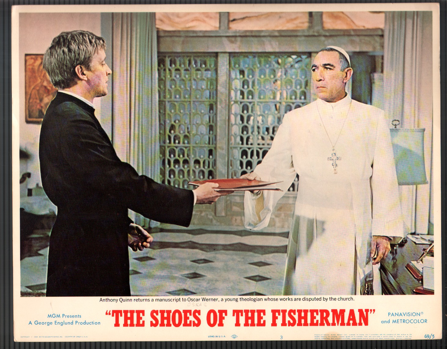 The Shoes of the Fisherman, Very Good DVD, Anthony Quinn, 12569791961
