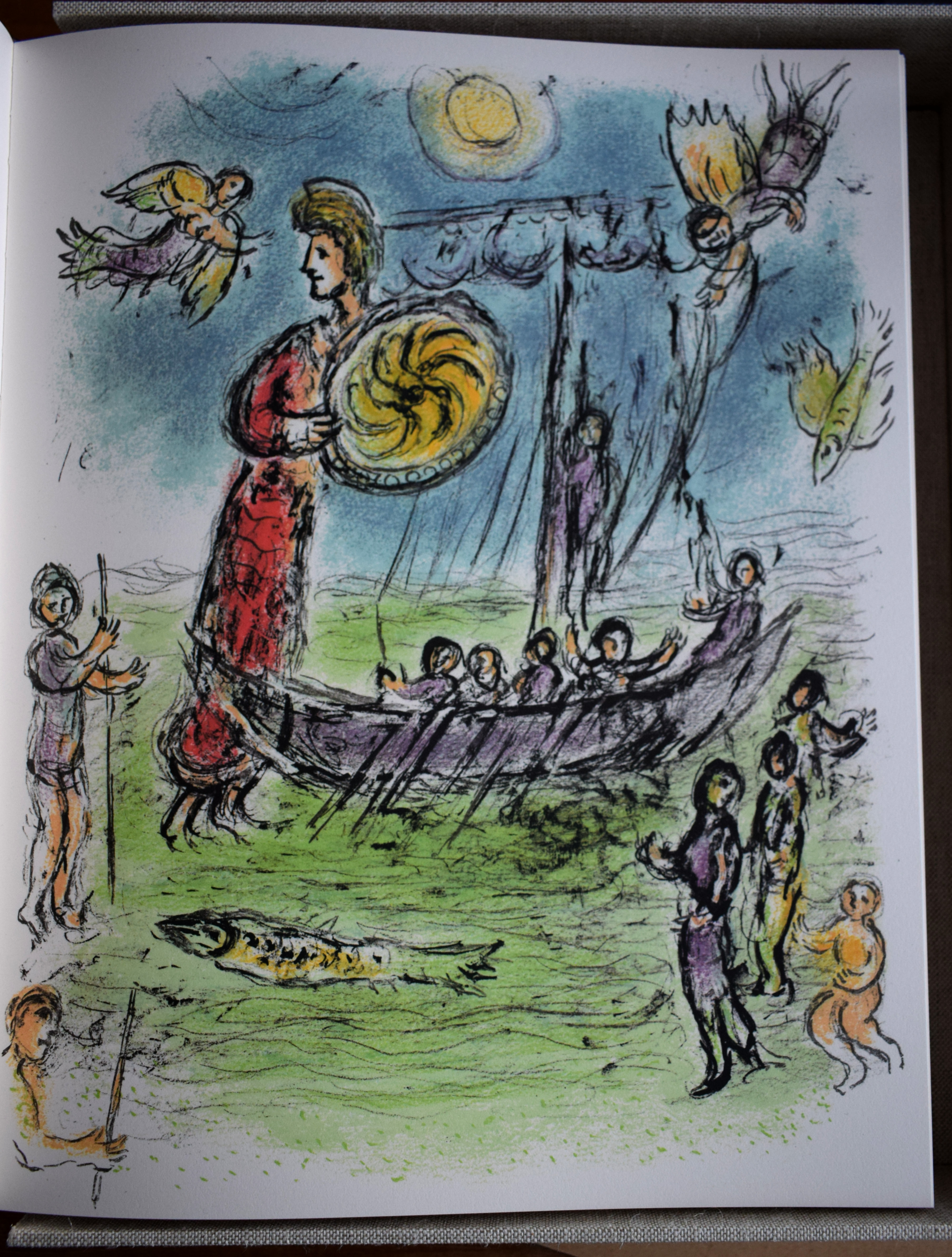 Marc Chagall - Homer - Die Odyssee by Homer: As New Hardcover