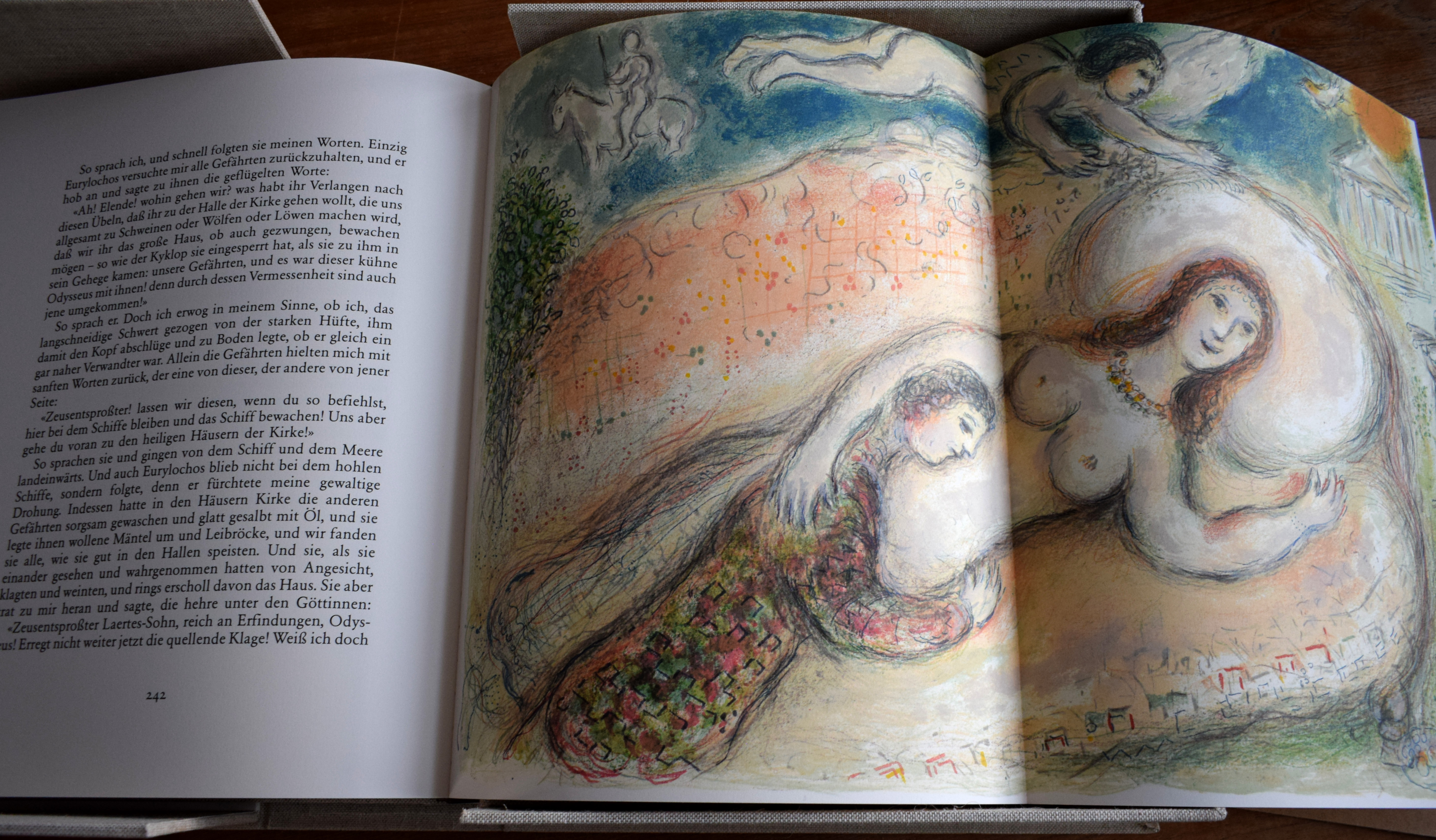 Marc Chagall - Homer - Die Odyssee by Homer: As New Hardcover