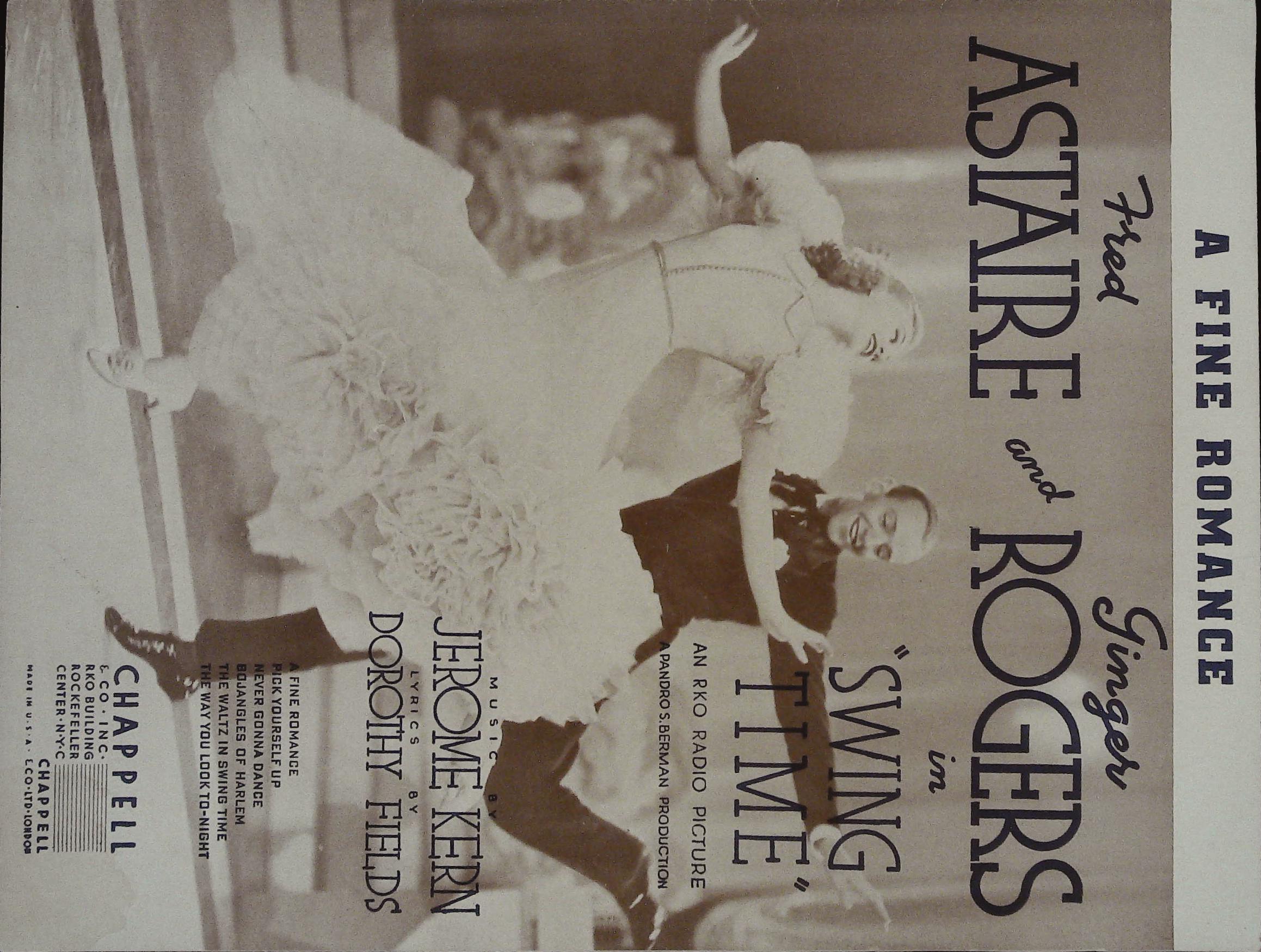 Swing Time Sheet Music Abebooks