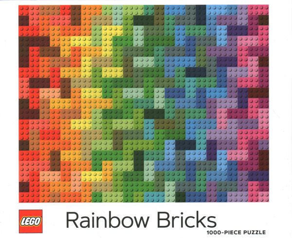 Lego Rainbow Bricks Puzzle : 1000-piece Lego (COR) [New]