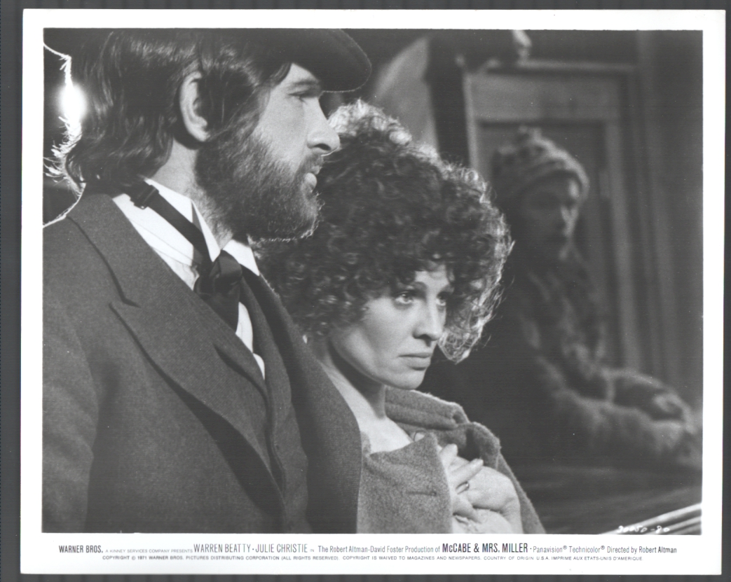 Mccabe Mrs Miller Warren Beatty Julie Christie 8 X 10 B W Western Still Photograph Dta Collectibles