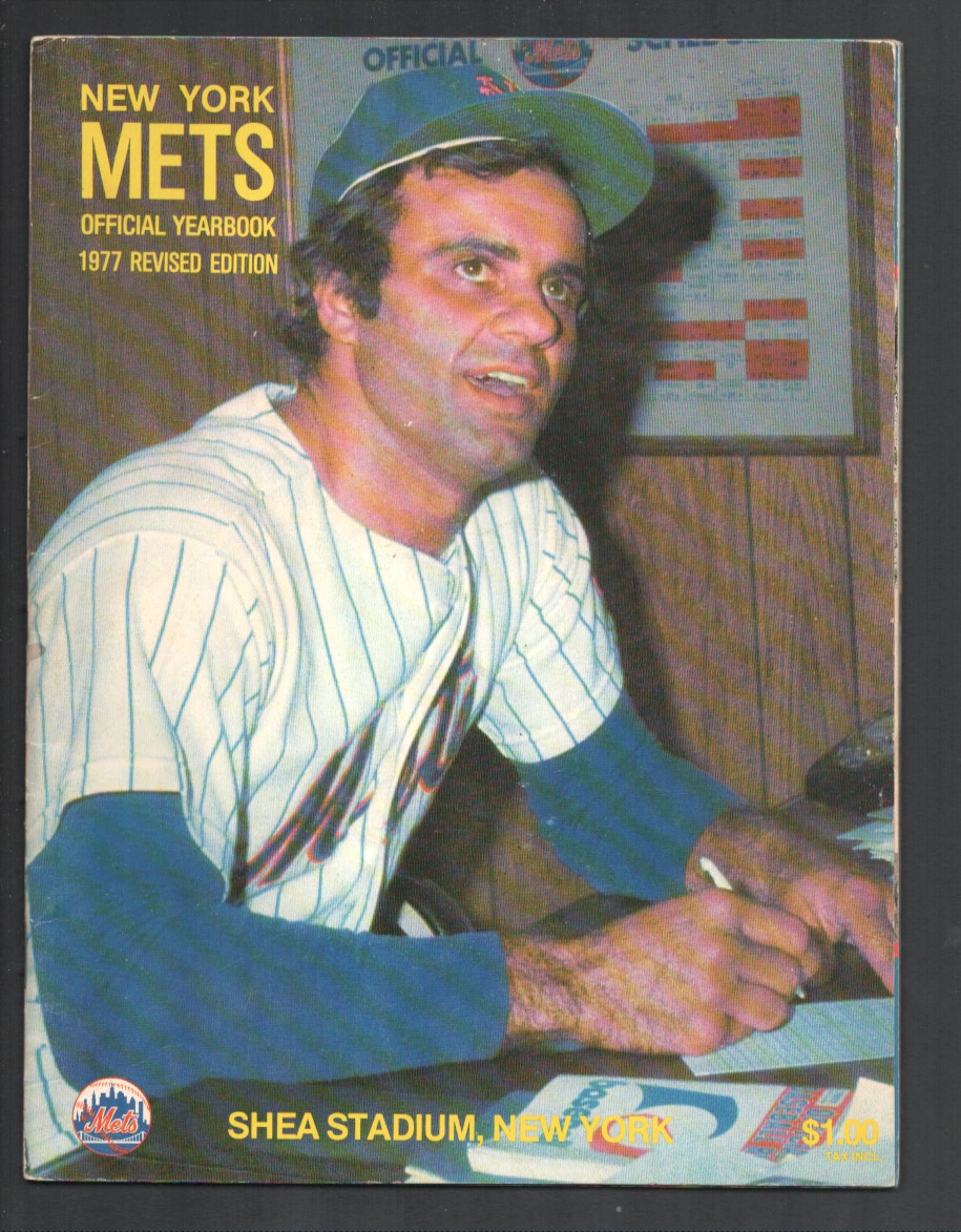 New York Mets Baseball Team YearbookMLB 1977Revised editionShea