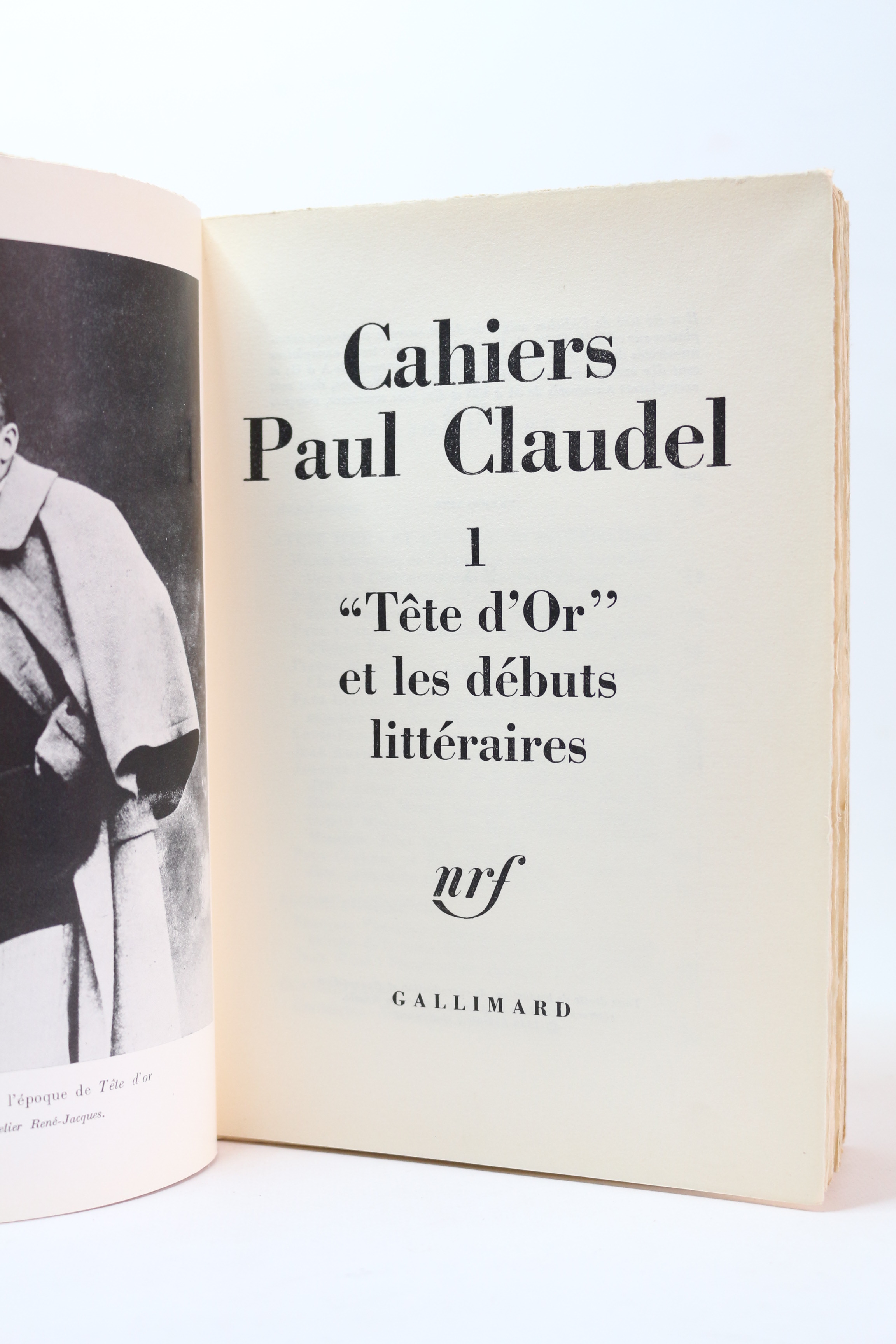 Cahiers Paul Claudel N°1 : 