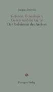 Genesen, Genealogien, Genres und das Genie - Derrida, Jacques