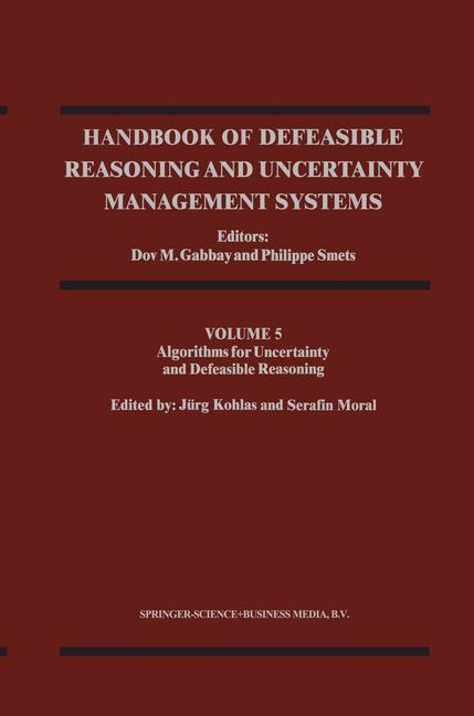 Handbook of Defeasible Reasoning and Uncertainty Management Systems - Gabbay, Dov M.|Smets, Philippe