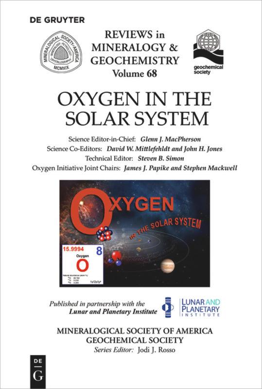 Oxygen in the Solar System - MacPherson, Glenn J.; Mittlefehldt, David W.; Jones, John H.