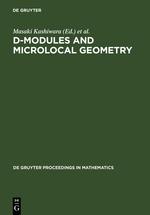 D-Modules and Microlocal Geometry - Kashiwara, Masaki; Schapira, Pierre; Monteiro Fernandes, Teresa