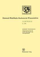 Organverantwortung und Gesellschafterklagen in der Aktiengesellschaft - Herbert Wiedemann