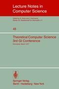 Theoretical Computer Science - Tzschach, H.|Waldschmidt, H.|Walter, H. K.-G.