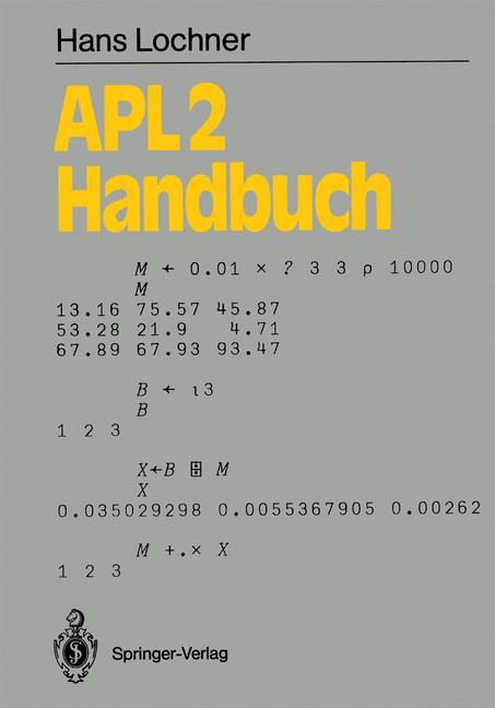 APL2-Handbuch - Hans Lochner