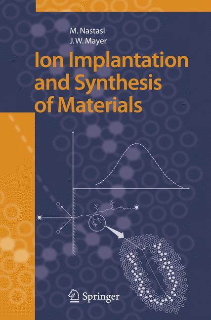 Ion Implantation and Synthesis of Materials - Michael Nastasi|James W. Mayer