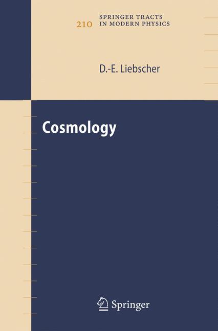 Cosmology - Dierck-Ekkehard Liebscher