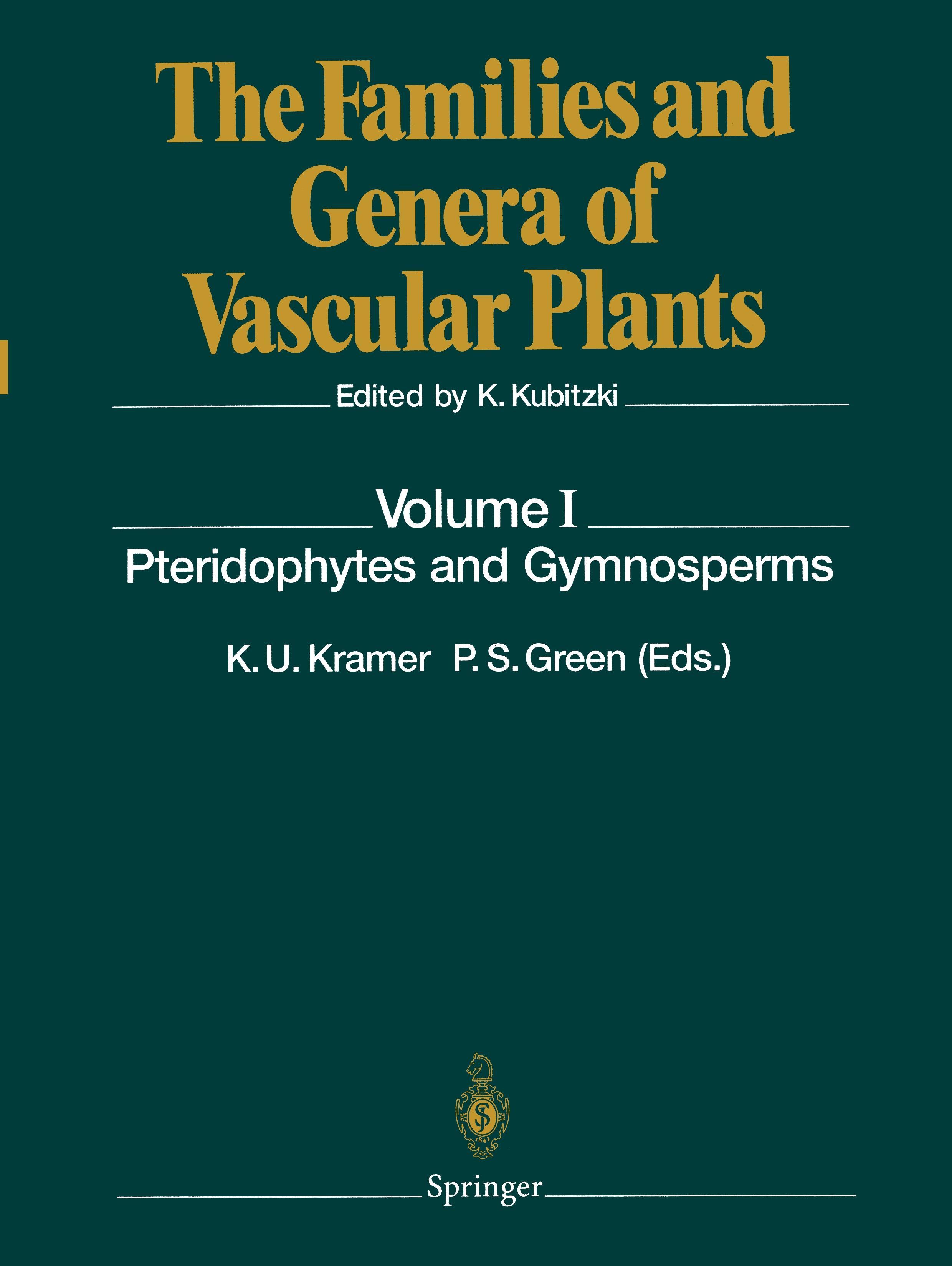 Pteridophytes and Gymnosperms - Kramer, K. U.|Green, P. S.|Kubitzki, Klaus