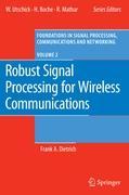 Robust Signal Processing for Wireless Communications - Frank Dietrich