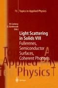 Light Scattering in Solids VIII - Cardona, M.