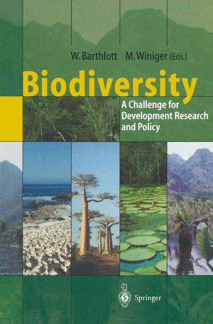 Biodiversity - Biedinger, N.|Barthlott, Wilhelm|Winiger, Matthias