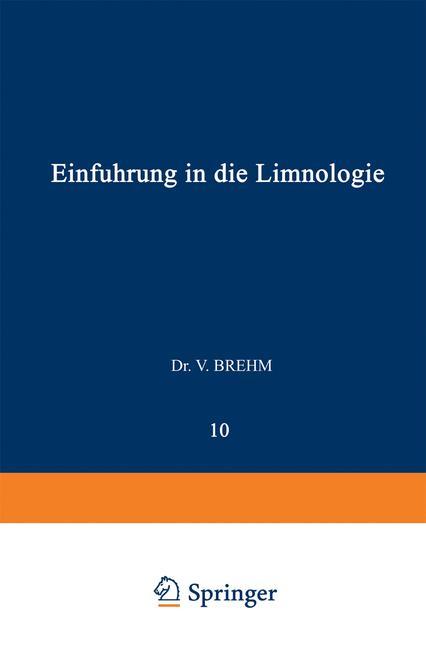 Einführung in die Limnologie - Vinzenz Brehm