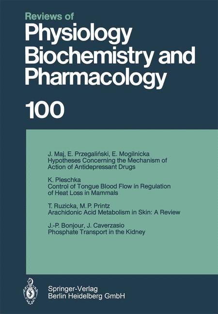 Reviews of Physiology, Biochemistry and Pharmacology - Mai, J.|Przegalinski, E.|Mogilnicka, E.|Pleschka, K.|Ruzicka, T.|Printz, M.P.|Bonjour, J.-P.|Caverzasio, J.