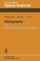 Holography and Deformation Analysis - W. Schumann|J.-P. ZÃ¼rcher|D. Cuche