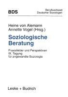 Soziologische Beratung - Alemann, Heine von|Vogel, Annette