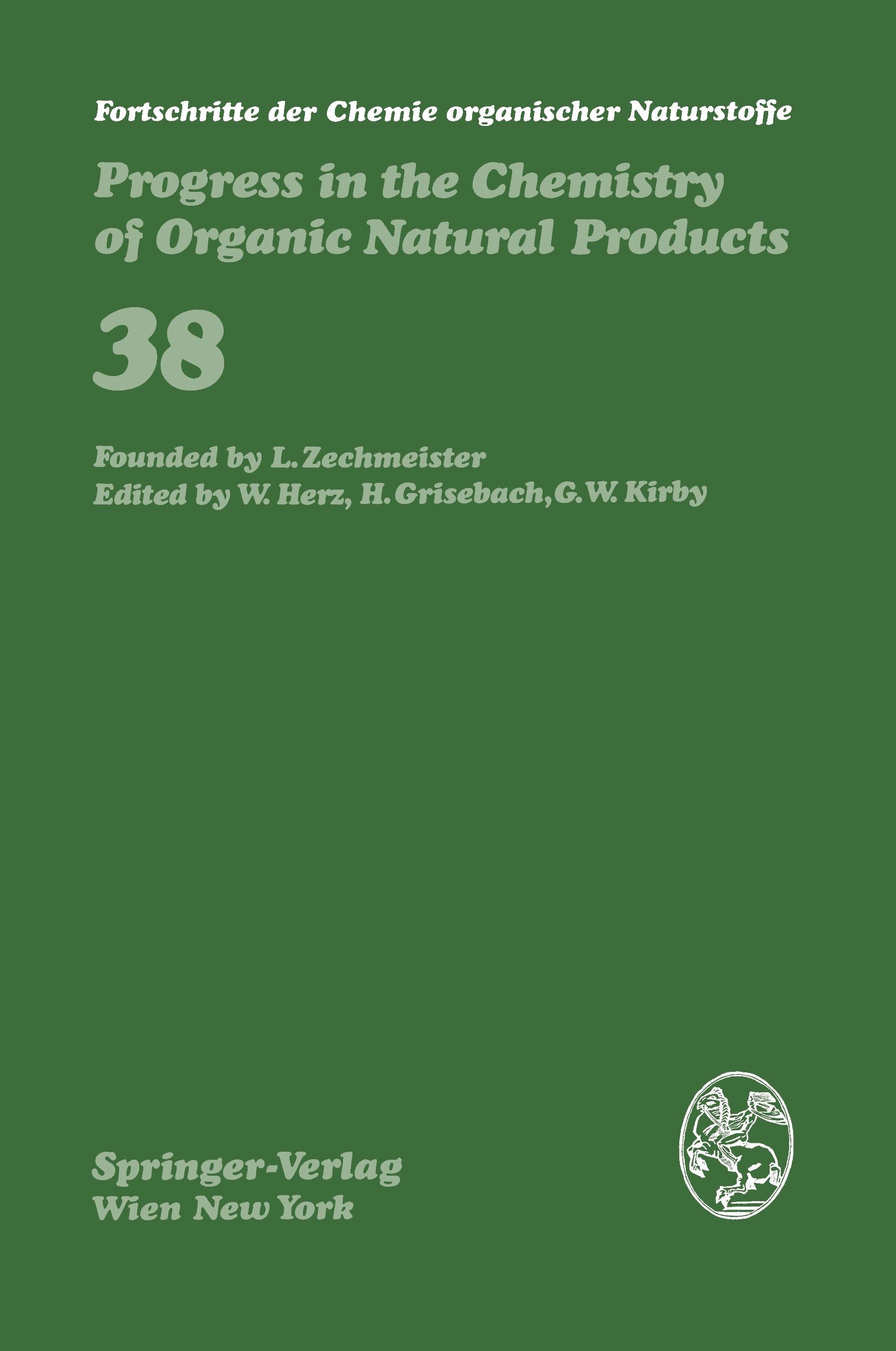 Fortschritte der Chemie organischer Naturstoffe / Progress in the Chemistry of Organic Natural Products - Fischer, H. D.|Fischer, N. H.|Franck, R. W.|Olivier, E. J.