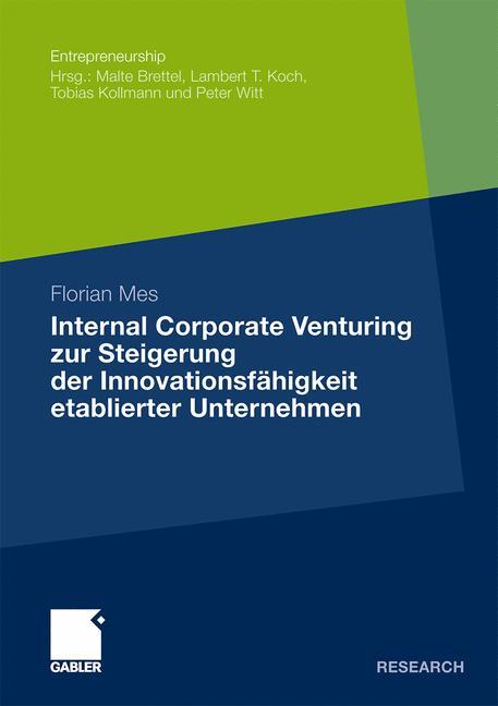 Internal Corporate Venturing zur Steigerung der Innovationsfähigkeit etablierter Unternehmen - Florian Mes