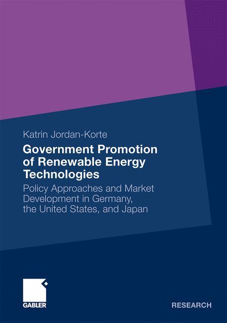 Government Promotion of Renewable Energy Technologies - Katrin Jordan-Korte