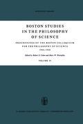 Proceedings of the Boston Colloquium for the Philosophy of Science 1966/1968 - Cohen, Robert S.|Wartofsky, Marx W.