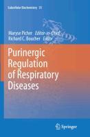 Purinergic Regulation of Respiratory Diseases - Picher, Maryse|Boucher, Richard C.