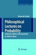 Philosophical Lectures on Probability - Bruno de Finetti