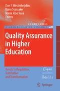 Quality Assurance in Higher Education - Westerheijden, Don F.|Stensaker, Bjorn|Rosa, Maria J.