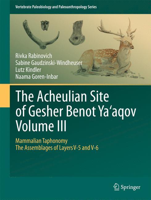The Acheulian Site of Gesher Benot Ya aqov Volume III - Rivka Rabinovich|Sabine Gaudzinski-Windheuser|Lutz Kindler|Naama Goren-Inbar