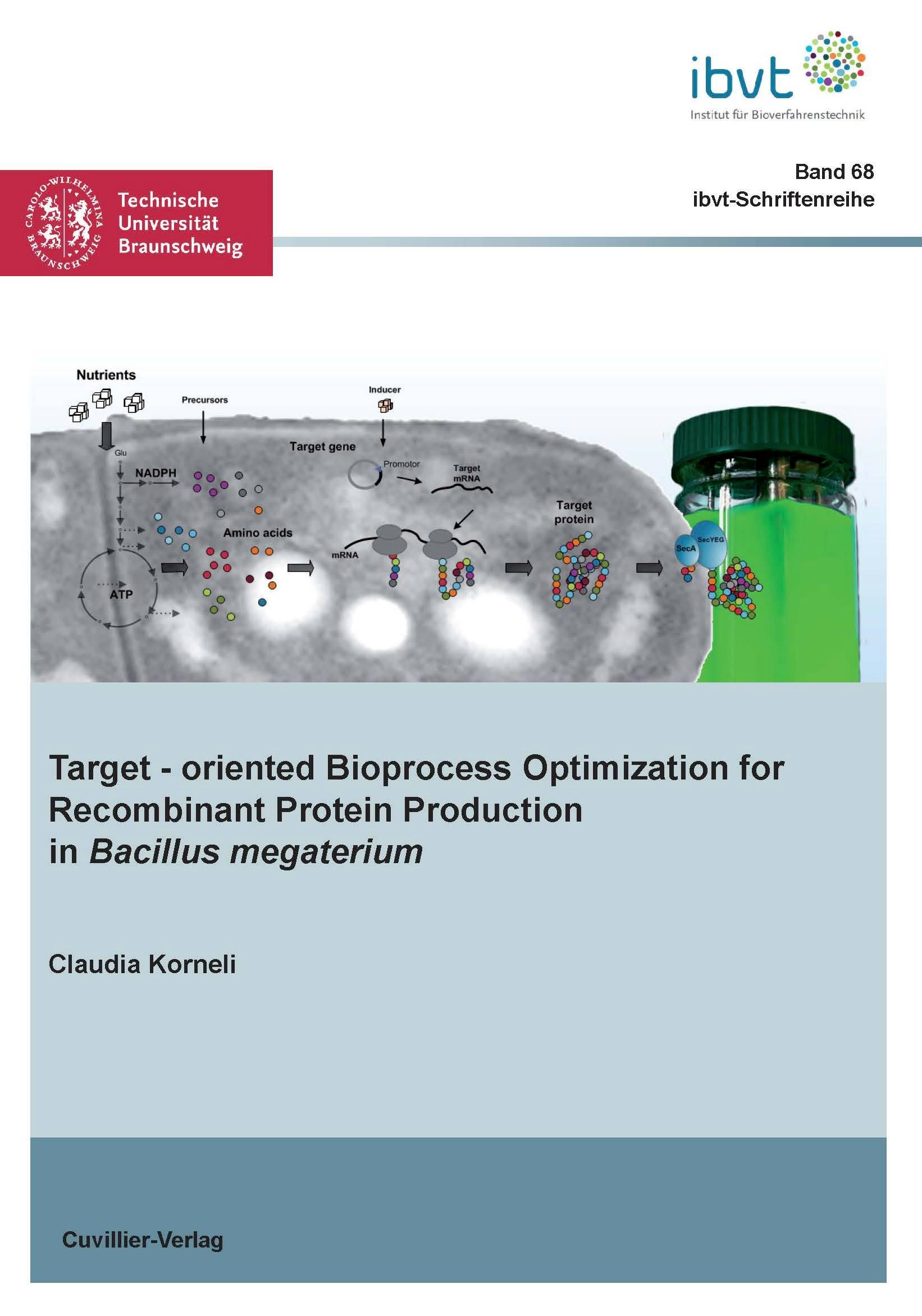 Target-oriented Bioprocess Optimization for Recombinant Protein Production in Bacillus megaterium - Korneli, Claudia