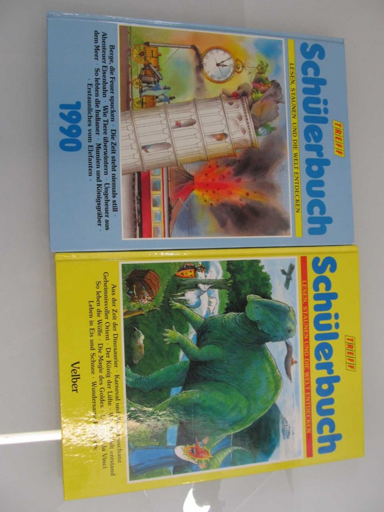 Konvolut: Treff-Schülerbuch 1990; Schülerbuch 1994. 2 Bücher - Treff