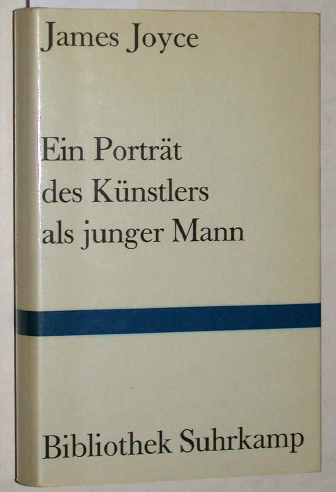 Ein Porträt des Künstlers als junger Mann. Übersetzt von Klaus Reichert. Band 350der Bibliothek Suhrkamp. - James Joyce