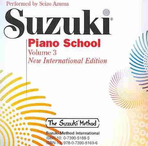 Suzuki Piano School, Volume 3 (Compact Disc) - Shinichi Suzuki