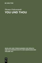 You und thou - Finkenstaedt, Thomas